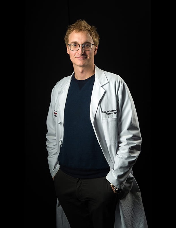 Portrait of Luka Pocivavsek, MD PhD